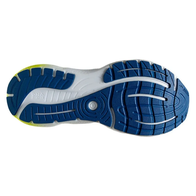 Brooks Glycerine 20 Gts Blu Giallo Fluo - Scarpe Running Uomo
