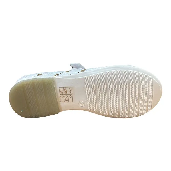 CafèNoir scarpe ballerina da bambina C-1672 white