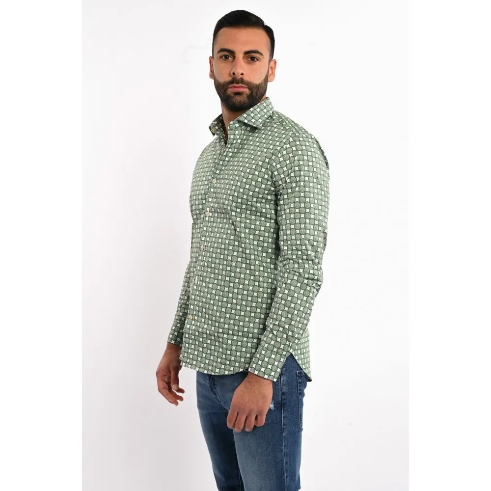 Camicia fantasia cerchio Edizione limonaia