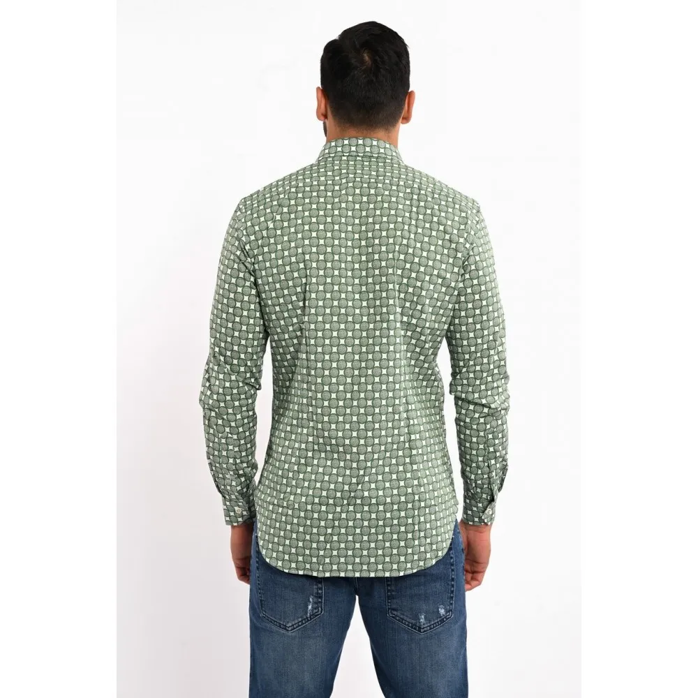 Camicia fantasia cerchio Edizione limonaia