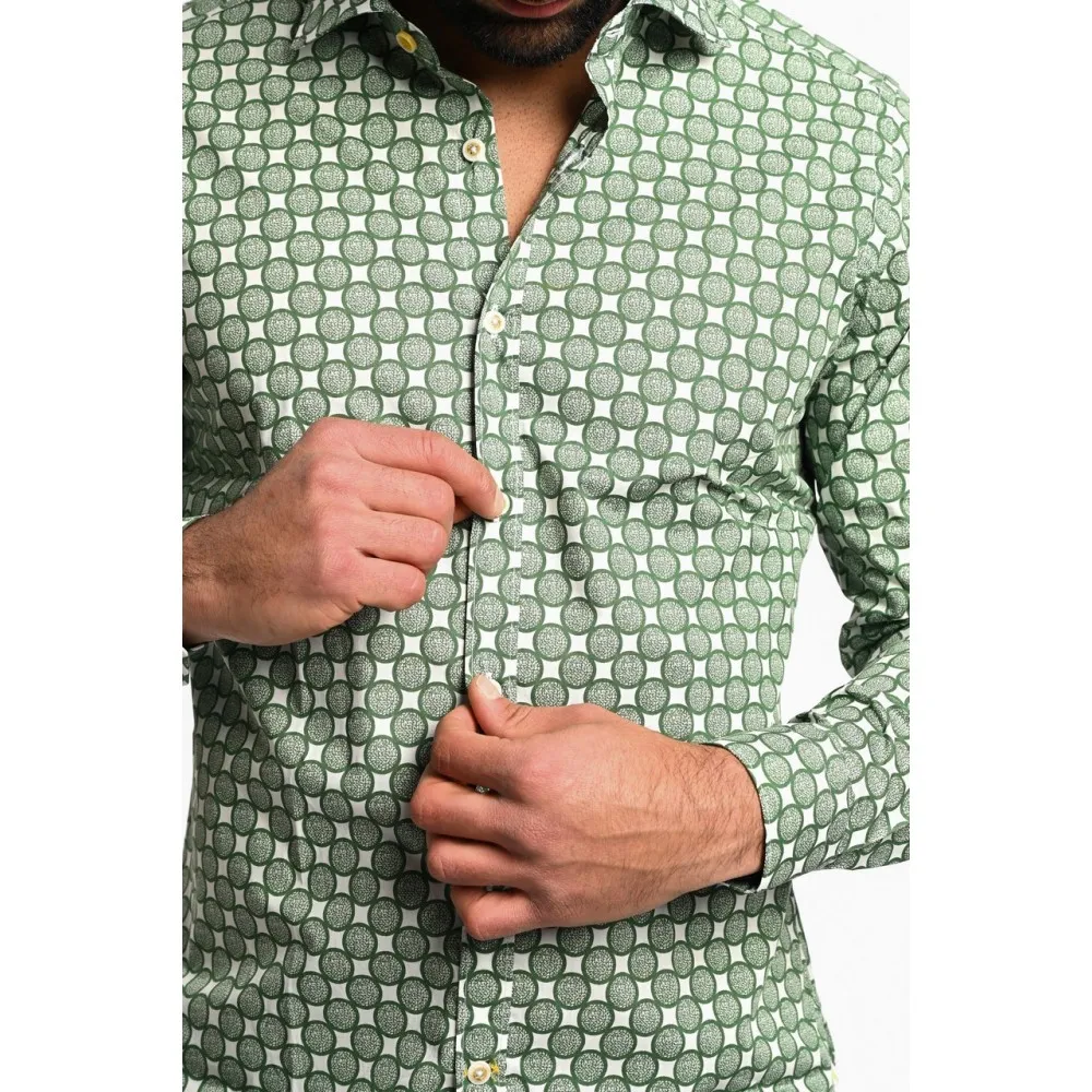 Camicia fantasia cerchio Edizione limonaia