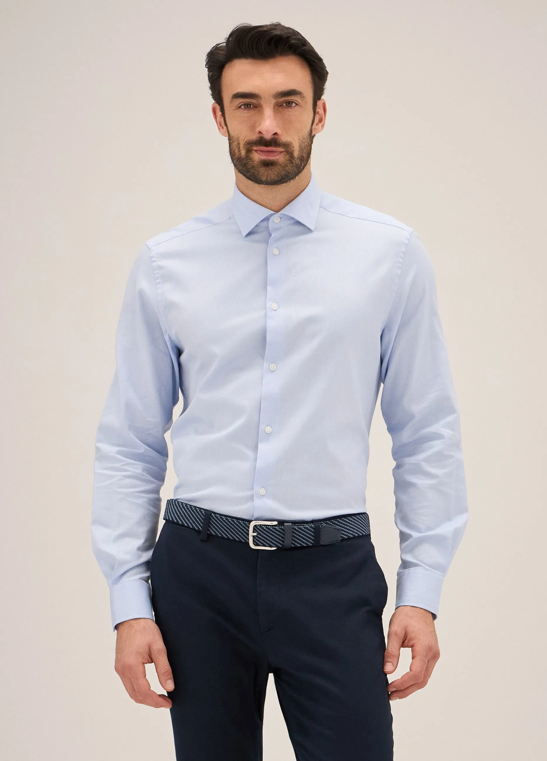 Camicia Rumford in puro cotone oxford uomo