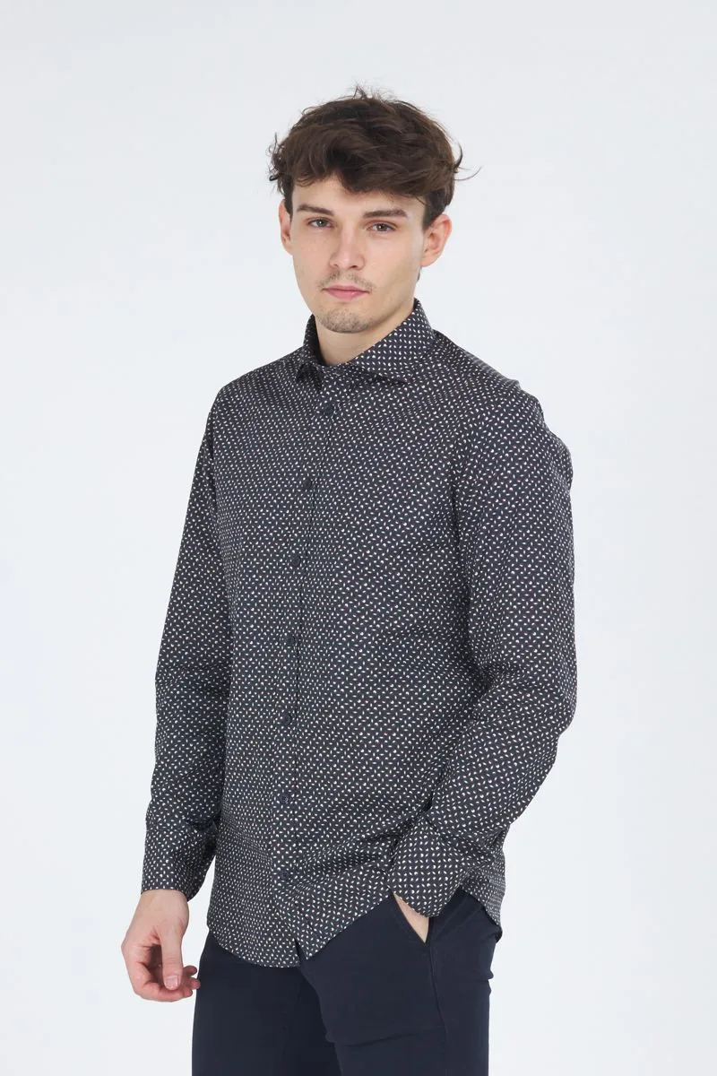 Camicia Uomo Nero