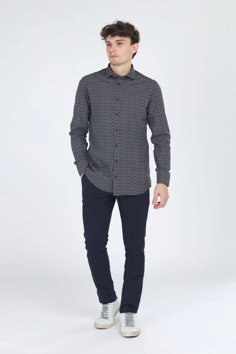 Camicia Uomo Nero