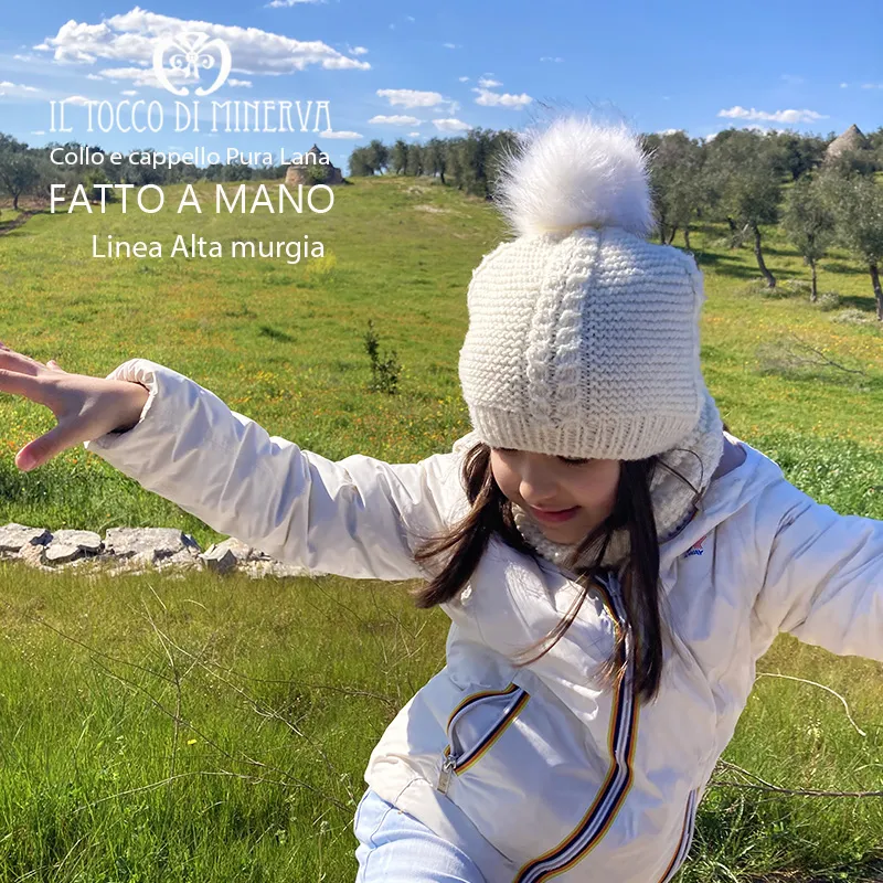 Cappello e Collo linea Alta Murgia - Fatto a Mano