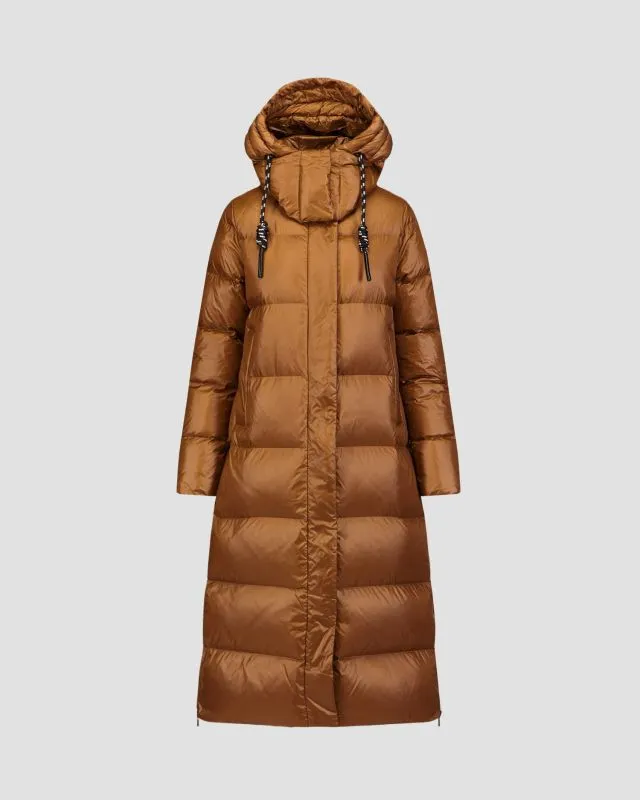 Cappotto marrone con piumino da donna Deha