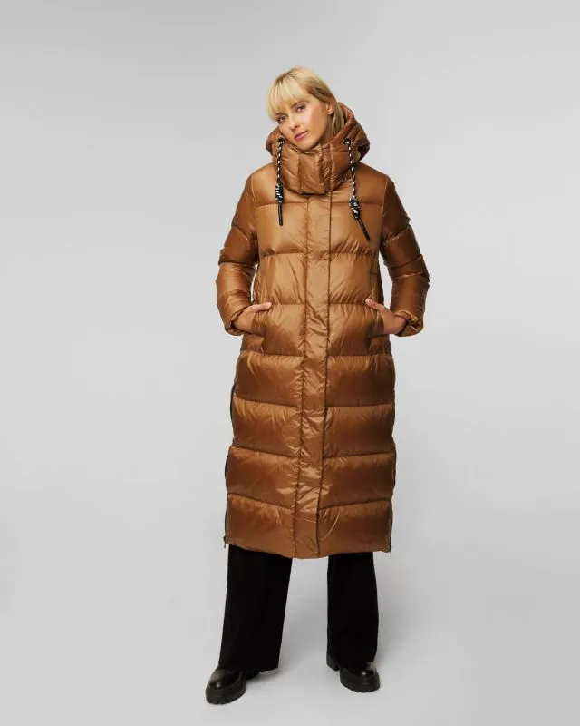 Cappotto marrone con piumino da donna Deha