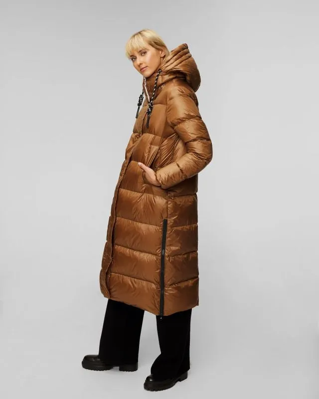 Cappotto marrone con piumino da donna Deha
