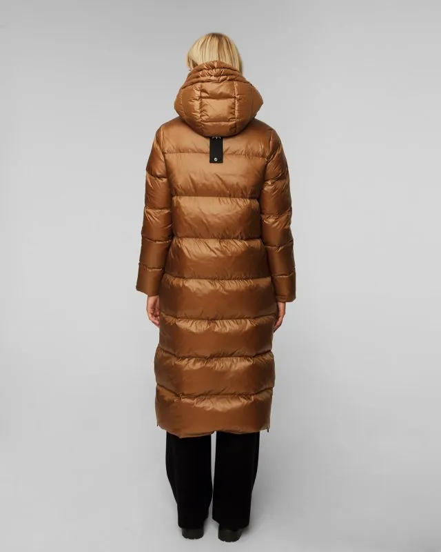 Cappotto marrone con piumino da donna Deha