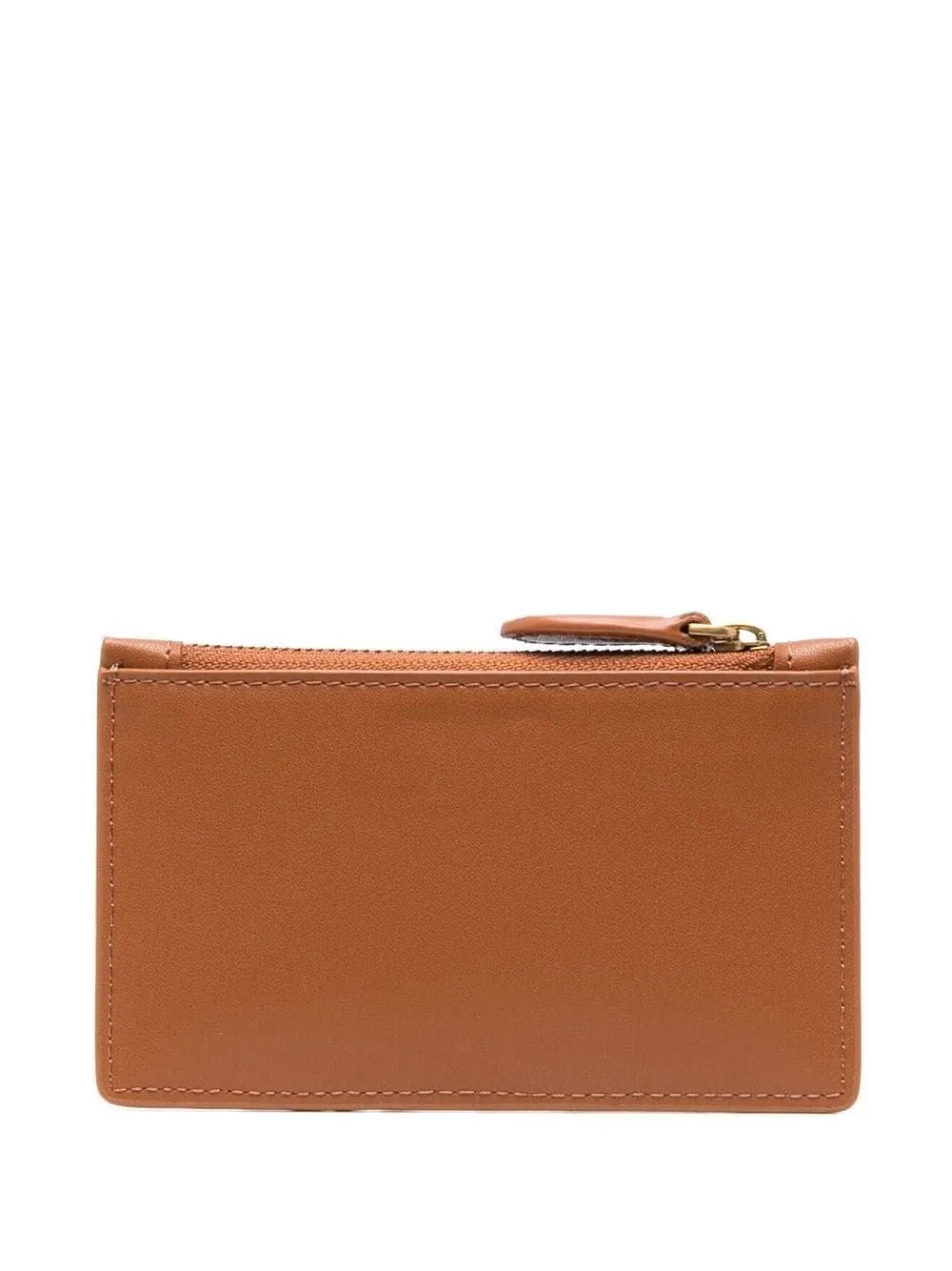 Card Holder with Zip and Pinko Logo / Leather