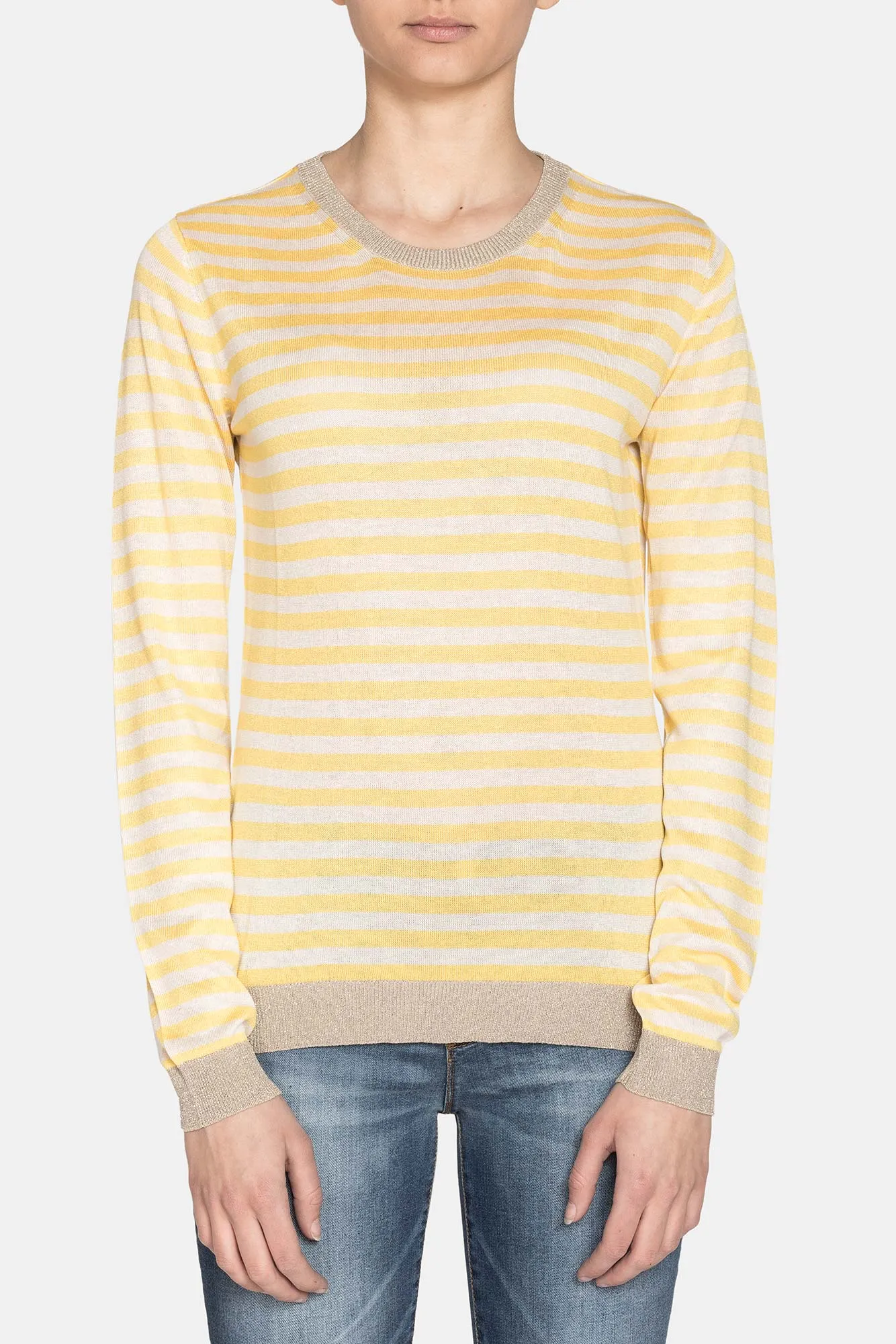 Carrera  ---------    ------------Maglia girocollo a righe - Beige/giallo