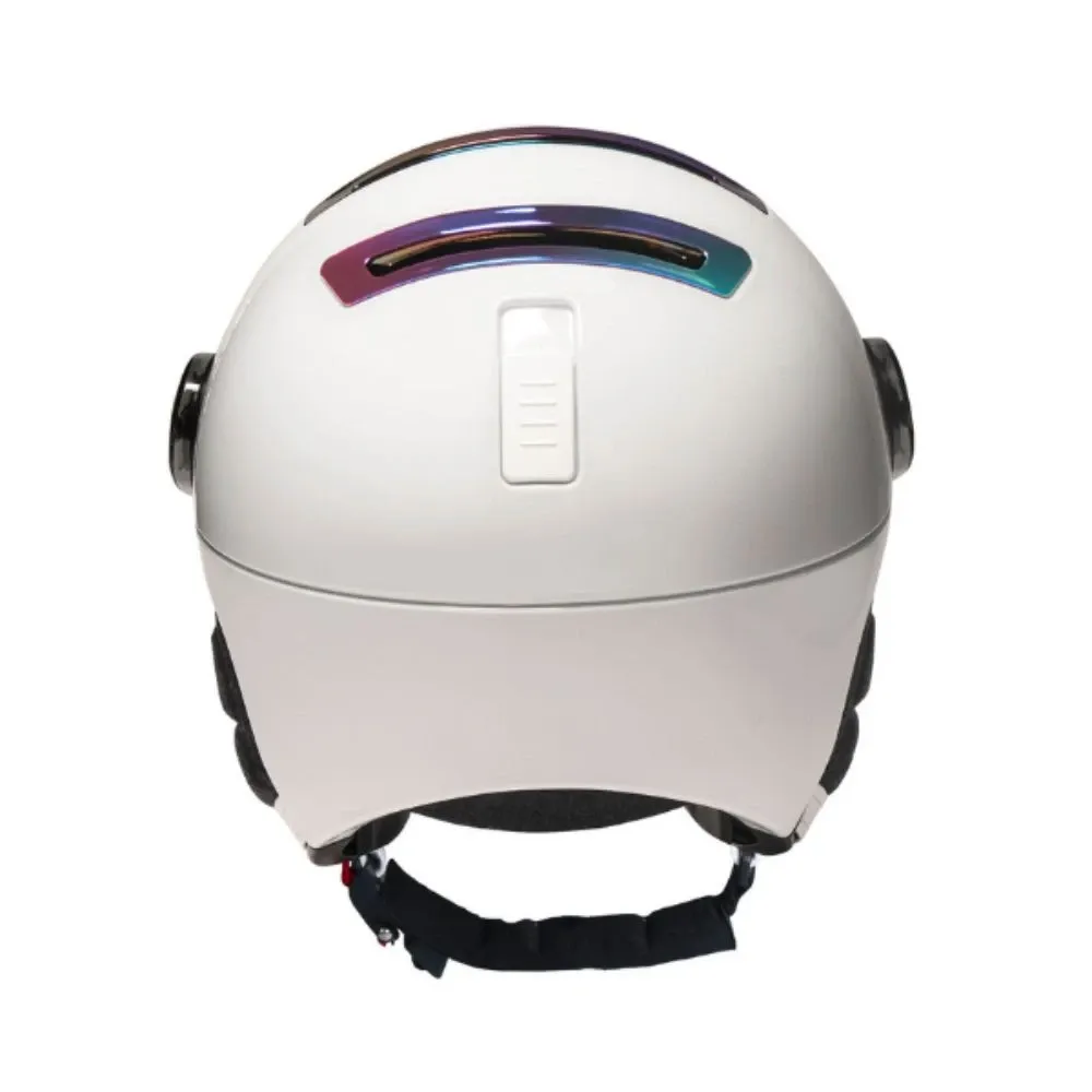 Casco da sci Kask Chrome bianco fotocromatico / Rainbow