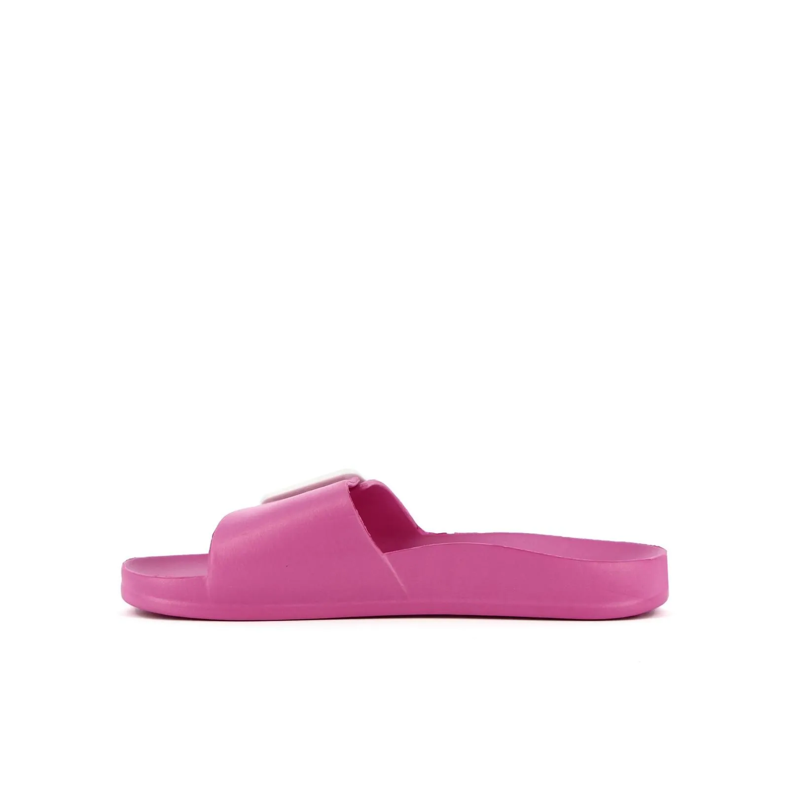 Ciabatte da mare fucsia in gomma con fibbia