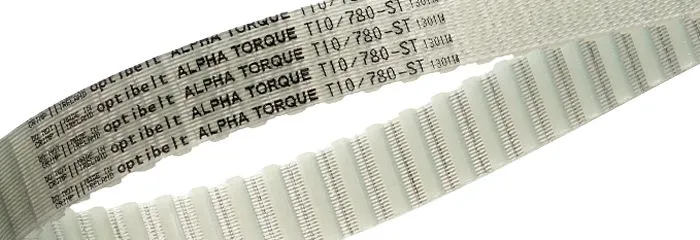 Cinghia sincrona OPTIBELT, 78 denti, passo 10mm, dimensioni 780mm x 20mm, in Poliuretano