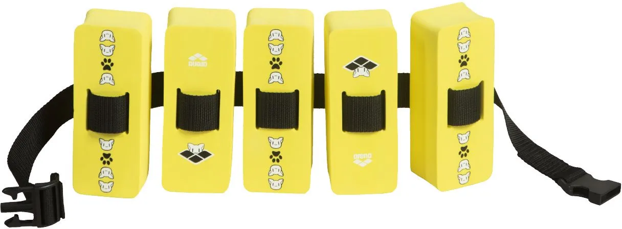 CINTURA DA NUOTO ARENA FRIENDS FLOATATION BELT YELLOW - 95190 310