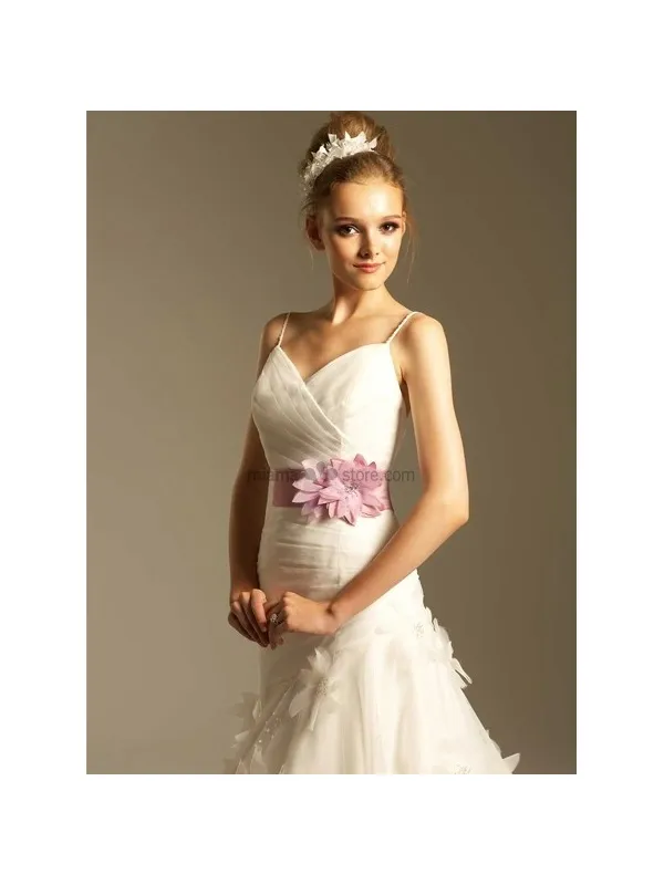 Cintura di taffetta per abiti da sposa