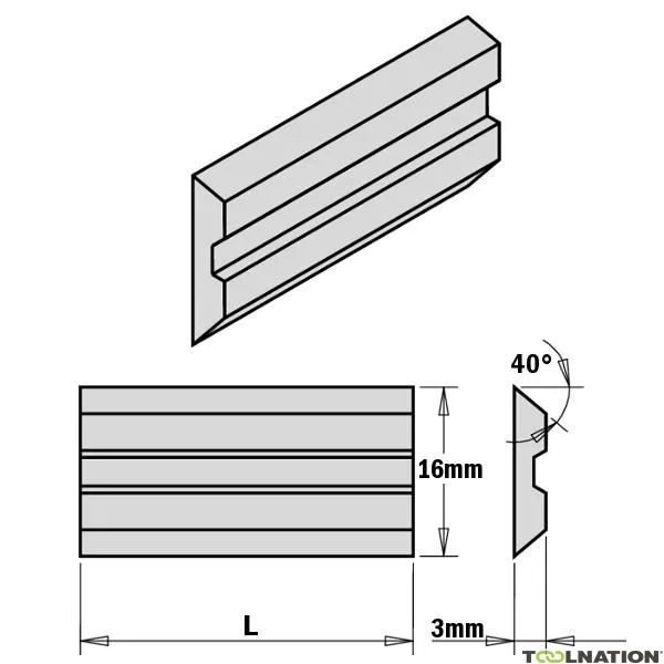 CMT 795.461.16 Centrolock HSS 460x16x3