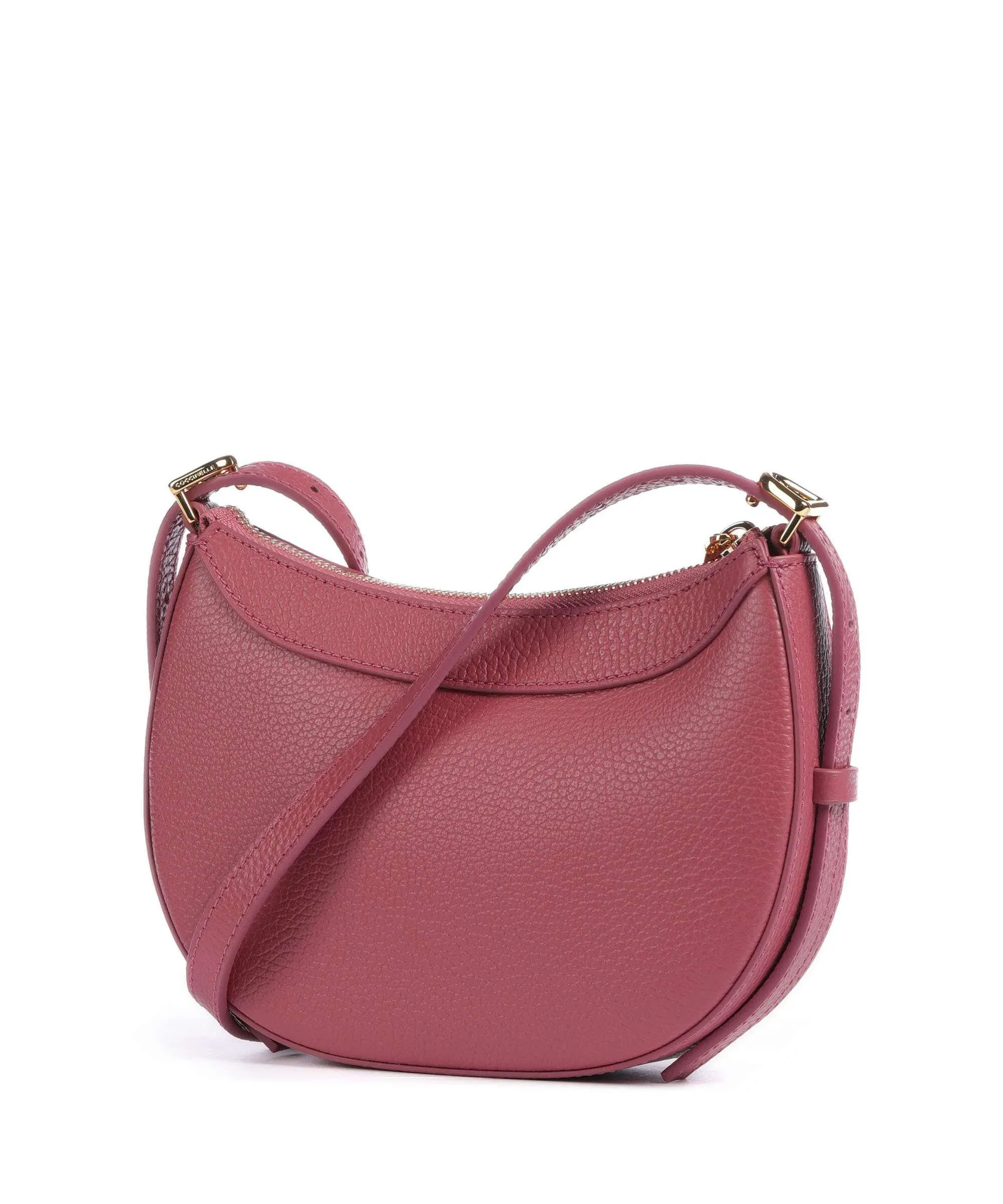  Coccinelle Whisper Borsa a tracolla pelle di vacchetta grana rosa antico  