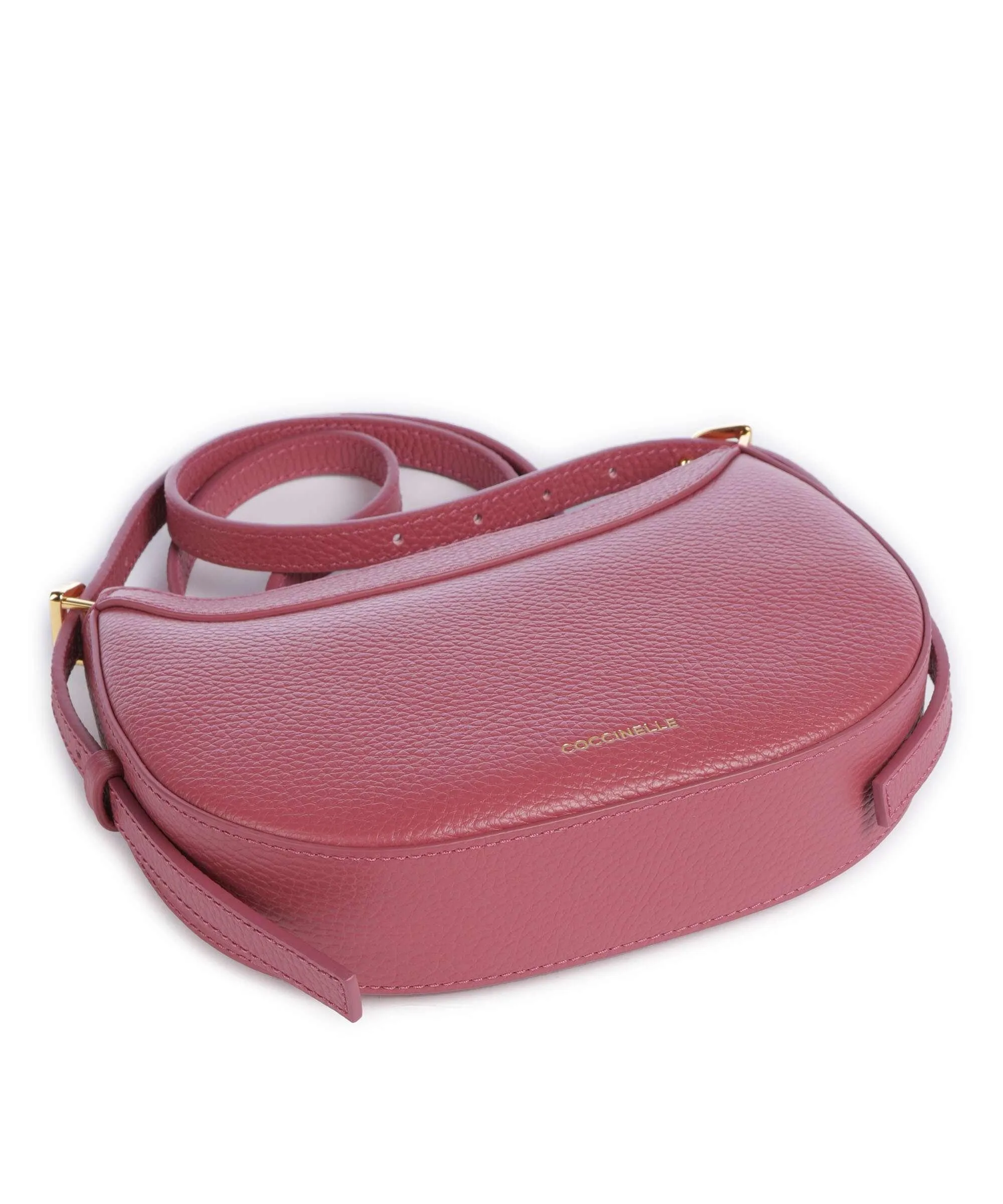  Coccinelle Whisper Borsa a tracolla pelle di vacchetta grana rosa antico  