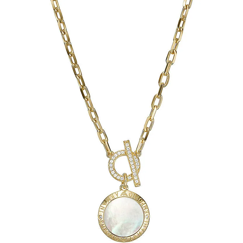 collana Argento 925 con Pendente donna Emporio Armani Essential