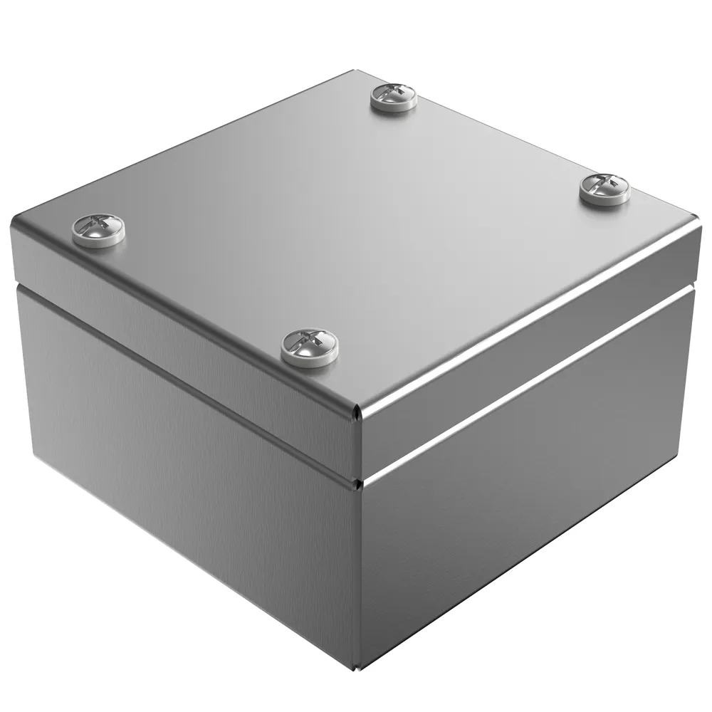 Contenitore a parete Rose in Acciaio inox 100 x 100 x 61mm, col. , IP66