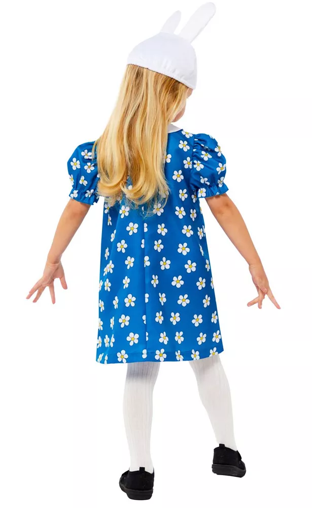 Costume da bambina Miffy coniglio blu