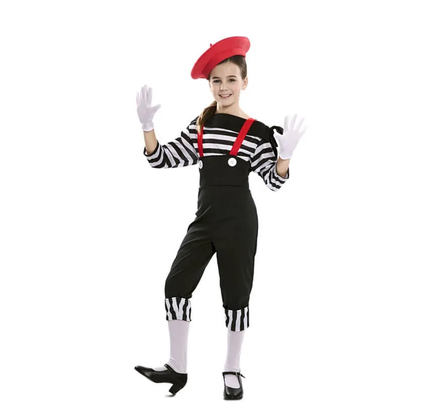 Costume da mimo per bambina