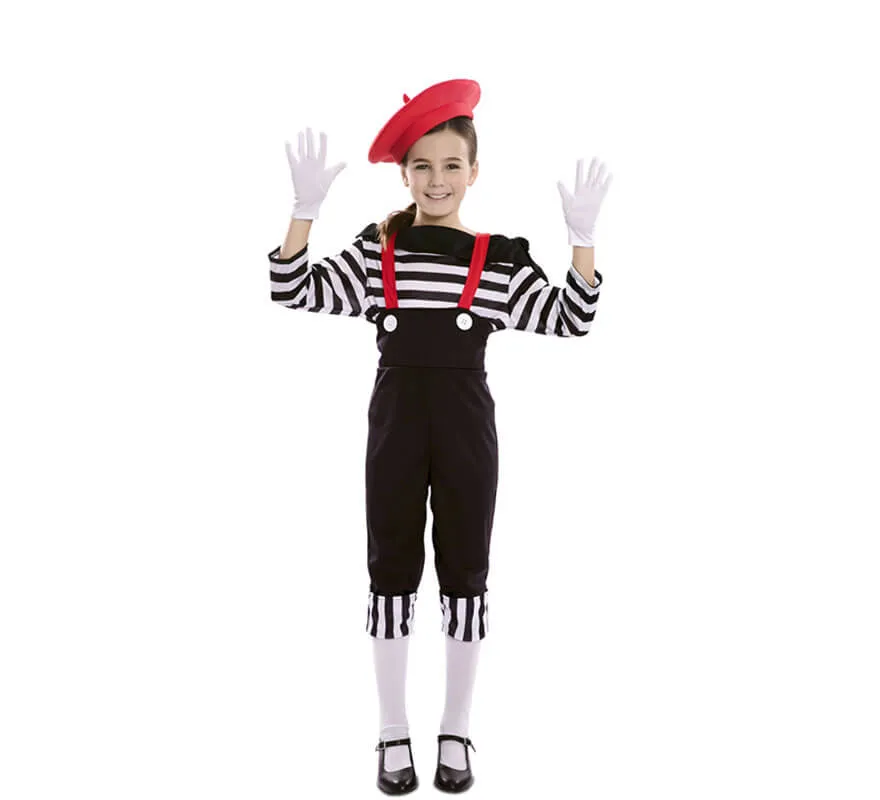 Costume da mimo per bambina
