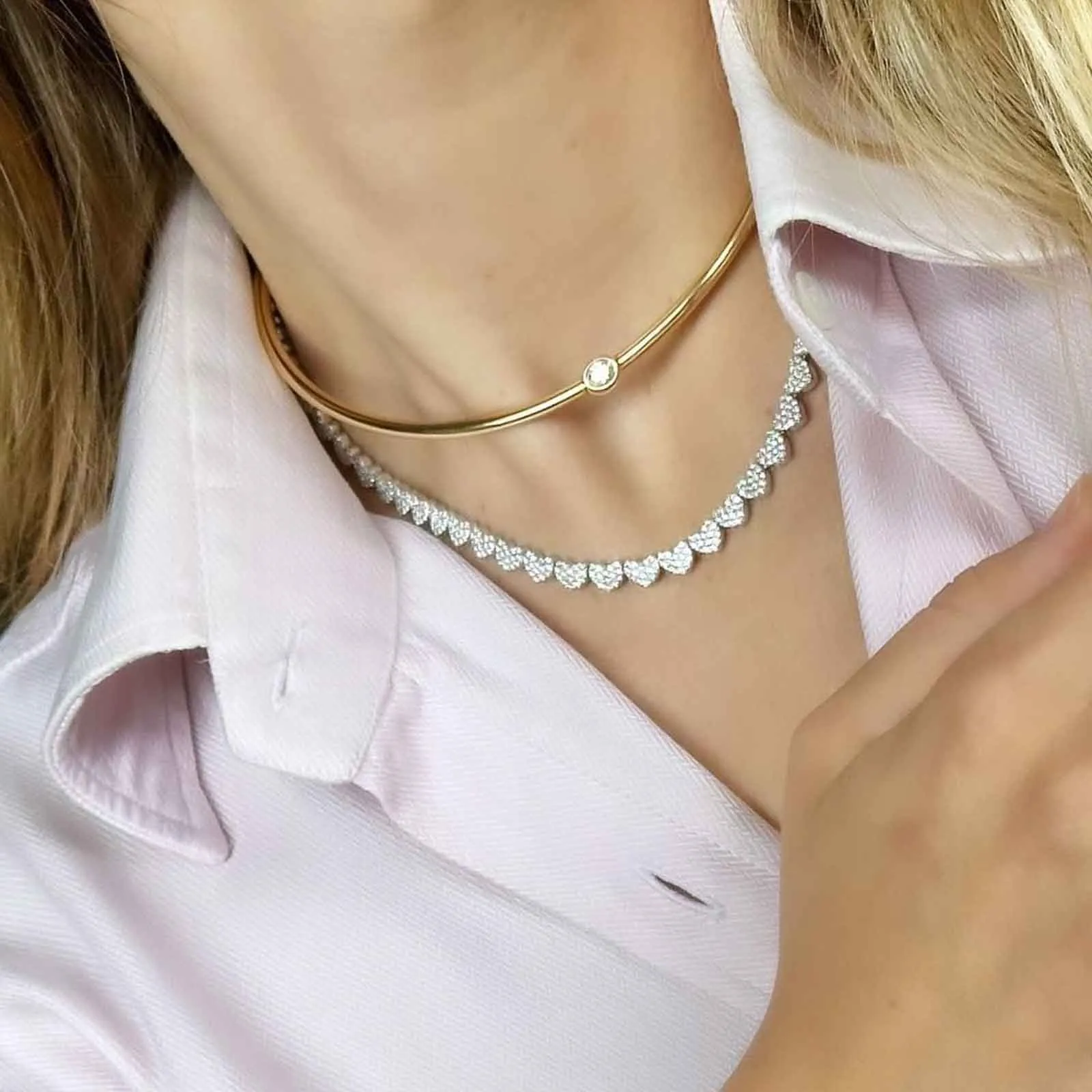 CRIVELLI – Collana Cuori