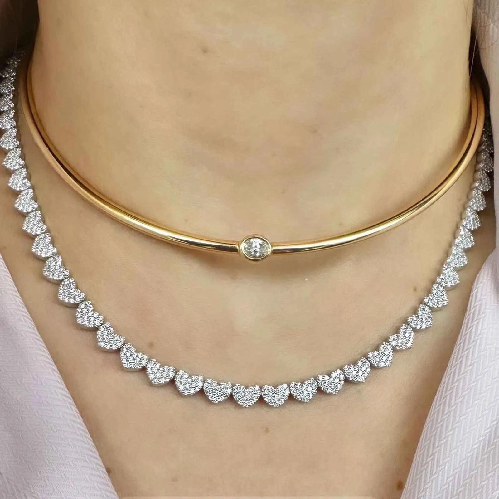 CRIVELLI – Collana Cuori
