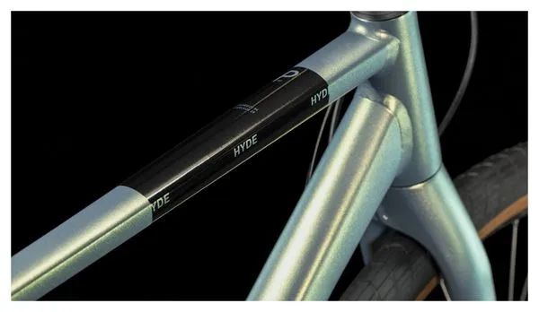 Cube Hyde Pro Fitness Bike Shimano Nexus 8S Belt 700 mm Metal Green 2023