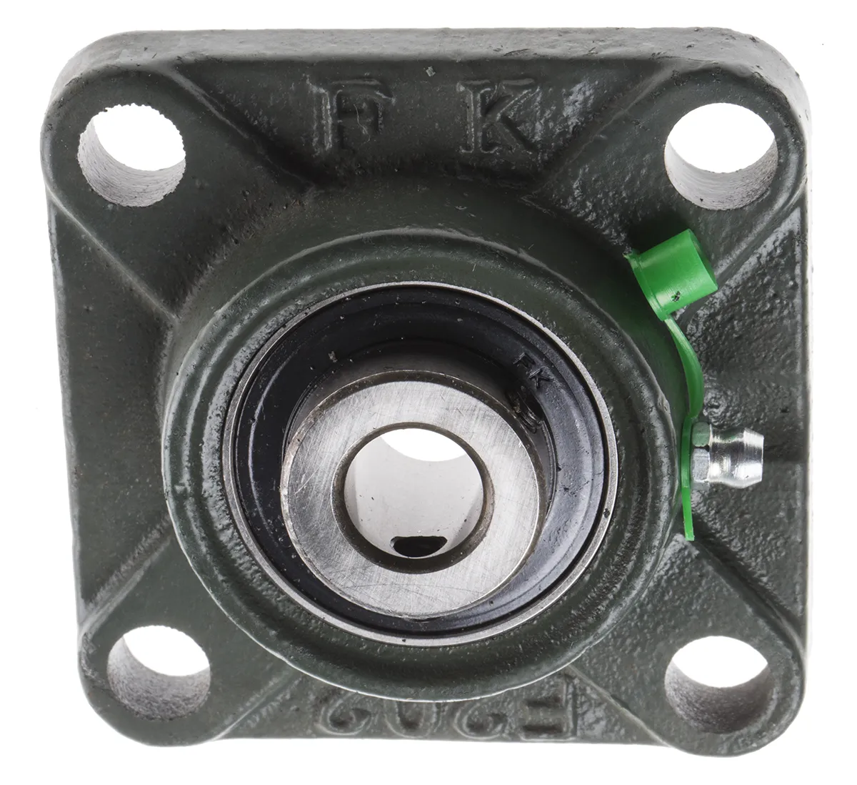Cuscinetto flangiato RS PRO, 4 fori di montaggio da 12 mm, Ø int 15mm, dimensioni 86mm x 86mm x 33.3mm, in Ghisa