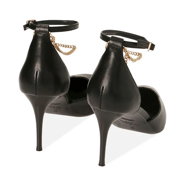 Décolleté nere, tacco 8 cm