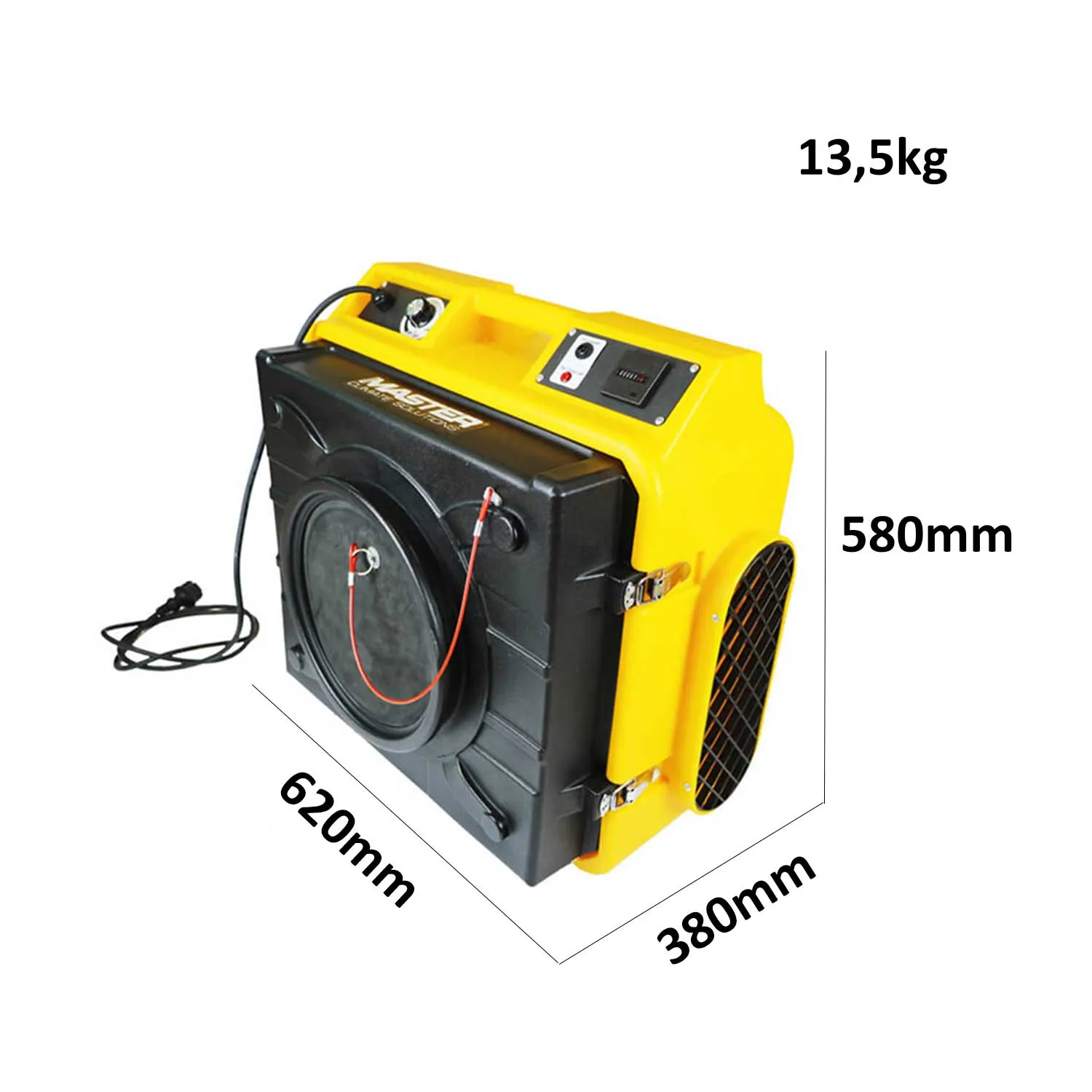 Depuratore Master MAS 13 230W portata 1300m³/h filtro hepa H13/G4 miglioramento qualità aria e riduzione cattivi odori