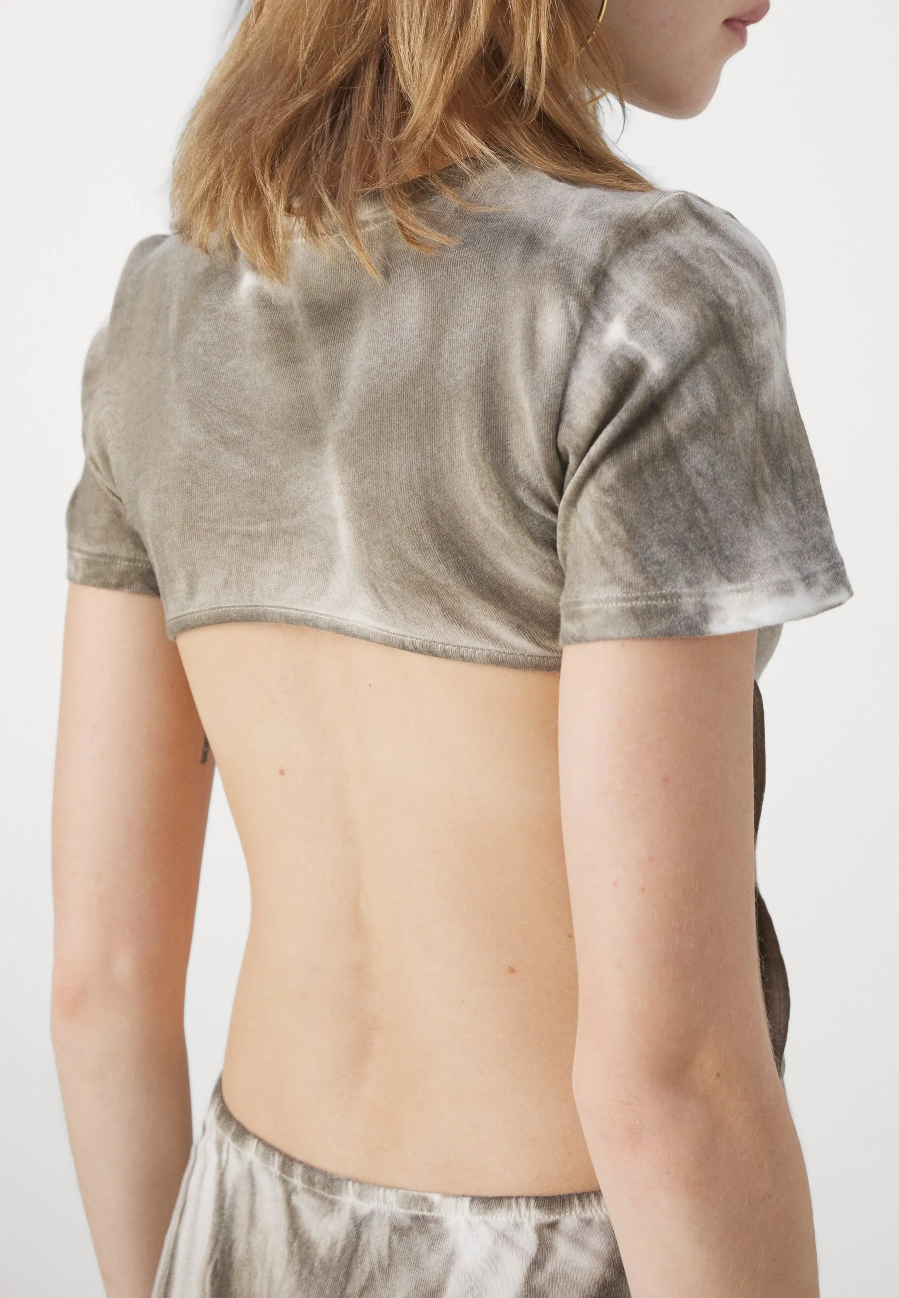 DIRTY WASH DRESS - Vestito di maglina