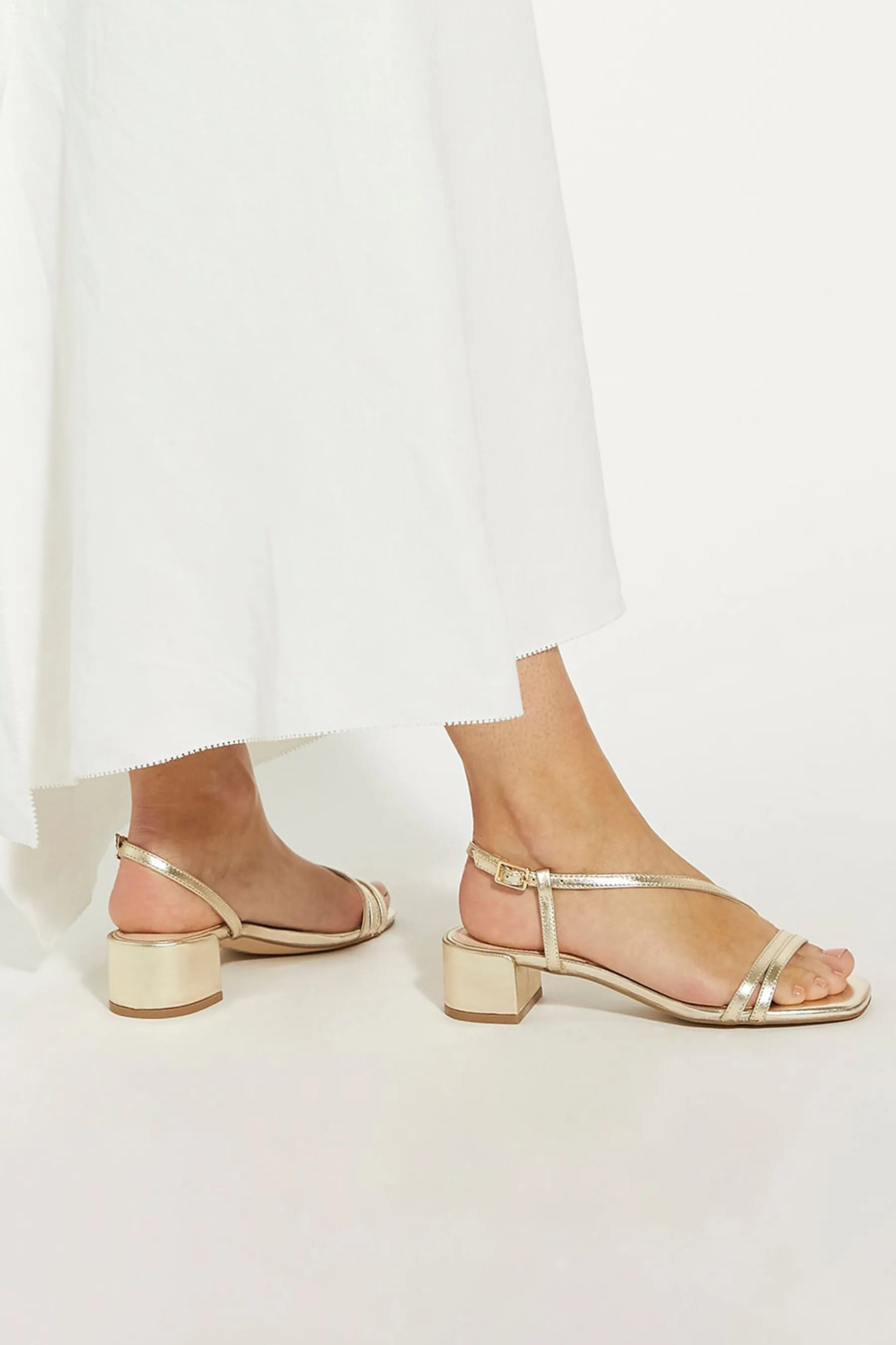 Dune London - Maryanna - Sandali con tacco largo basso