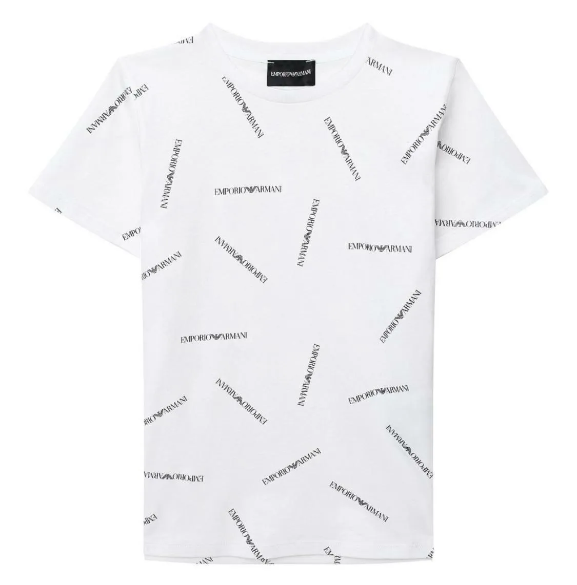  EMPORIO T-SHIRT BAMBINO BIANCO 3H4TD7-4J09Z 