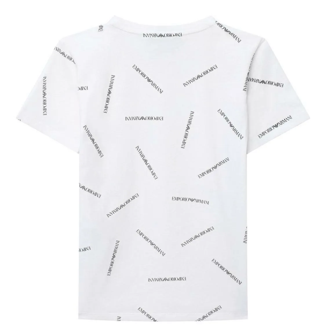  EMPORIO T-SHIRT BAMBINO BIANCO 3H4TD7-4J09Z 