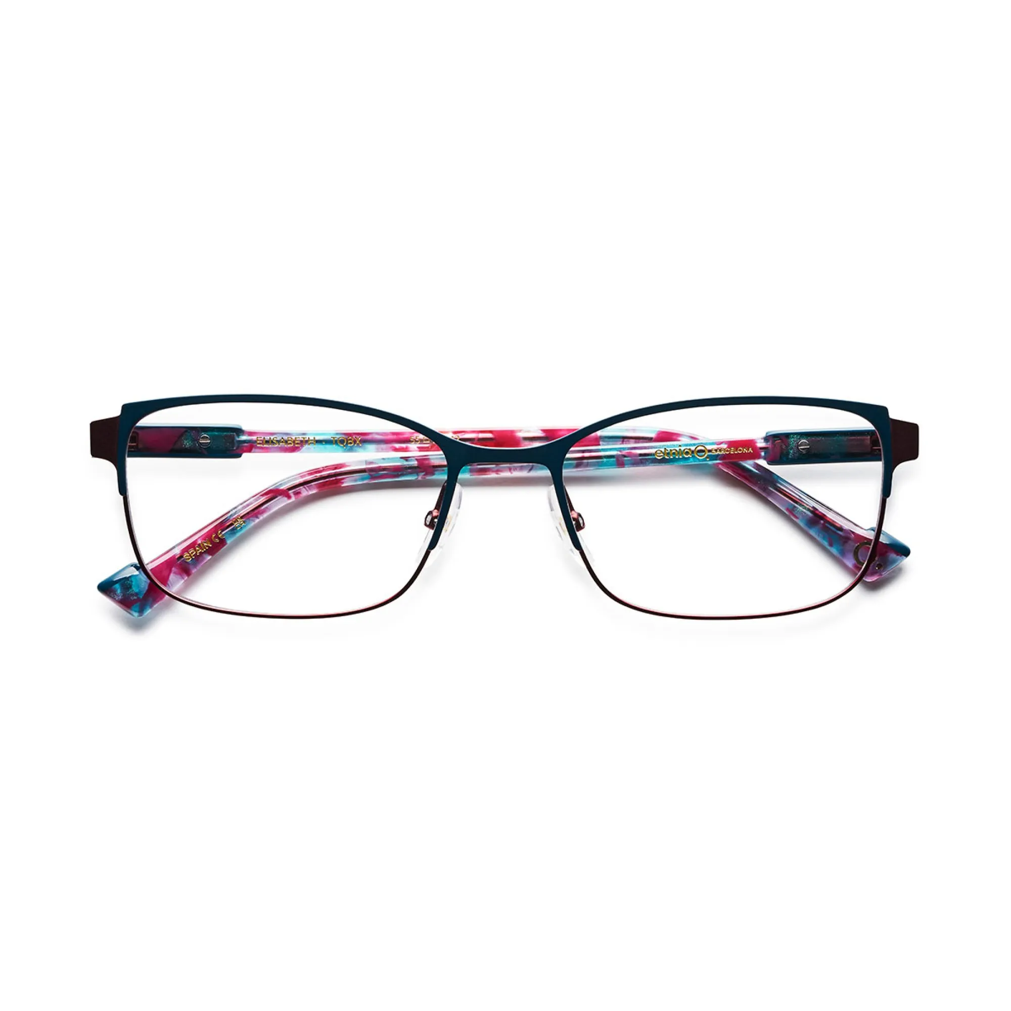   Etnia Barcelona ELISABETH - TQBX Turchese/bordeaux | Occhiale Da Vista Donna 