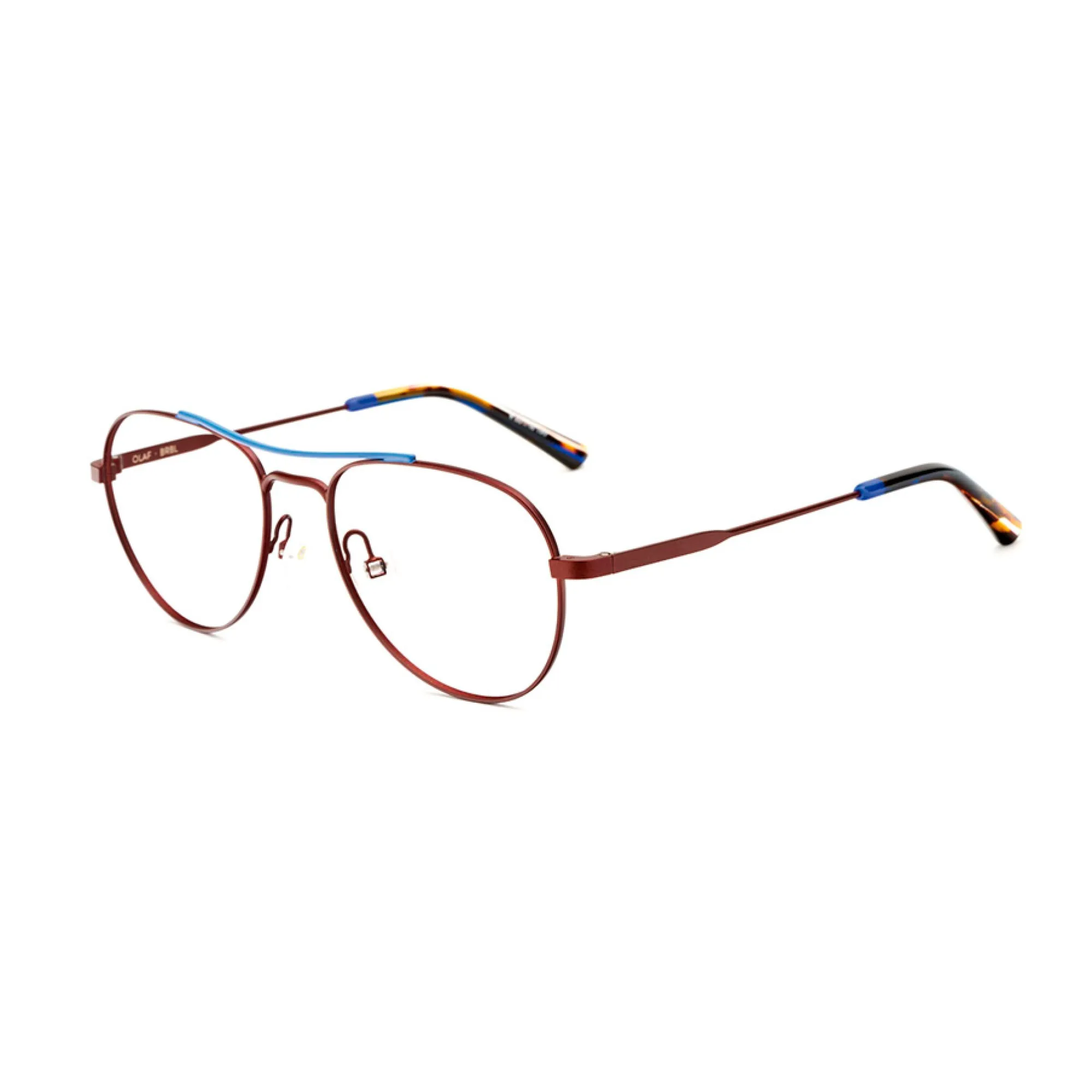   Etnia Barcelona OLAF - BRBL Marrone Blu | Occhiale Da Vista Donna 