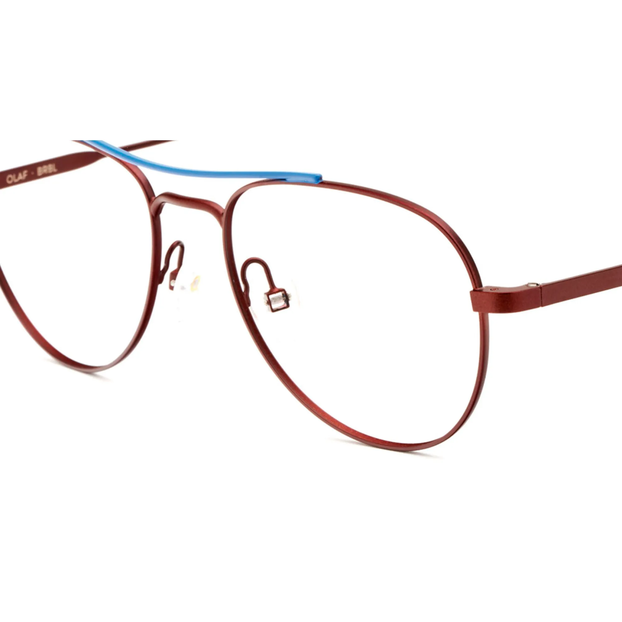   Etnia Barcelona OLAF - BRBL Marrone Blu | Occhiale Da Vista Donna 