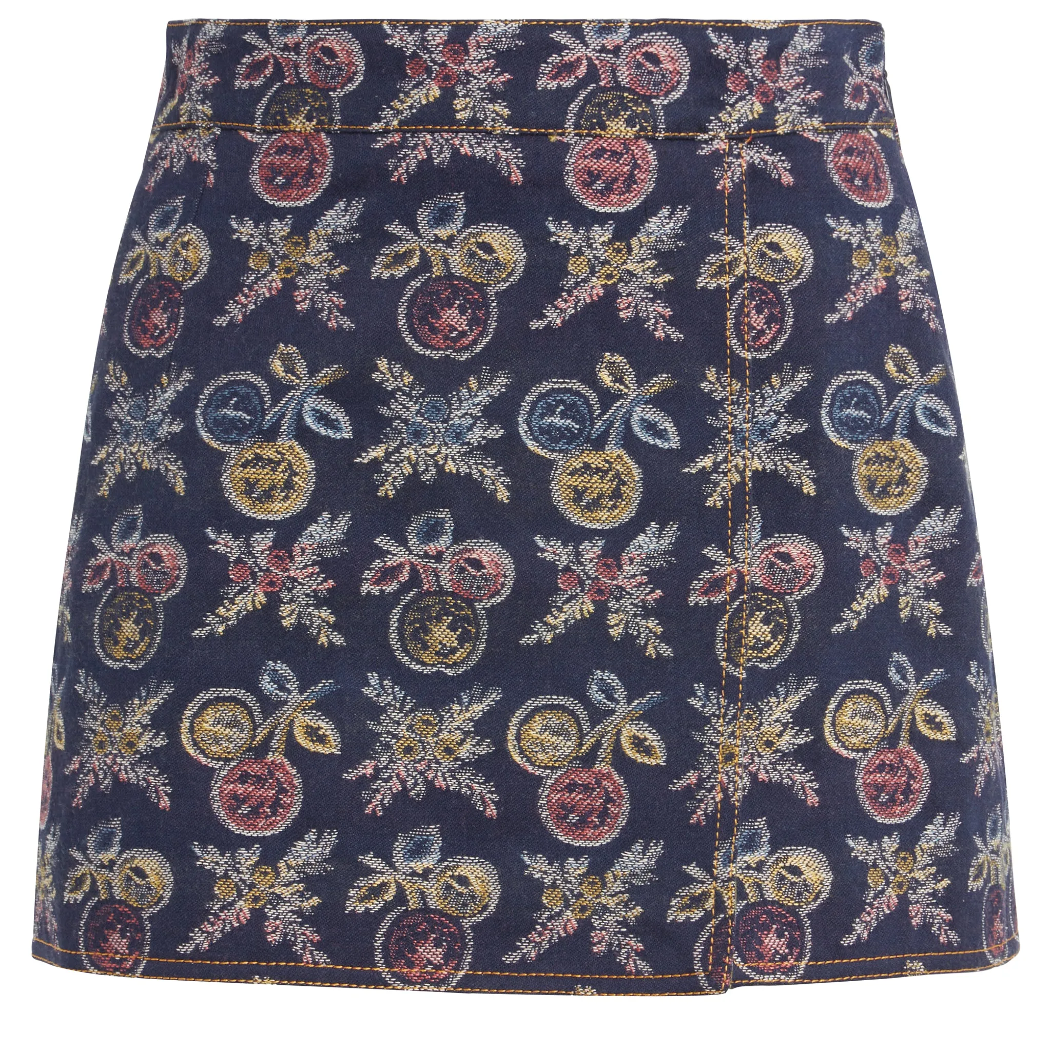 ETRO  Mini gonna in cotone multicolor