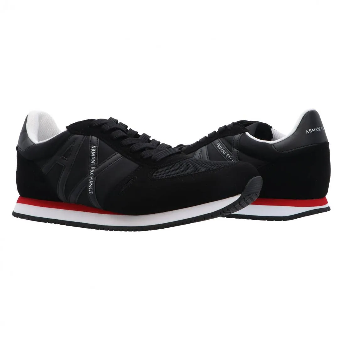 Exchange X017 eco suede, mesh e nylon Nero