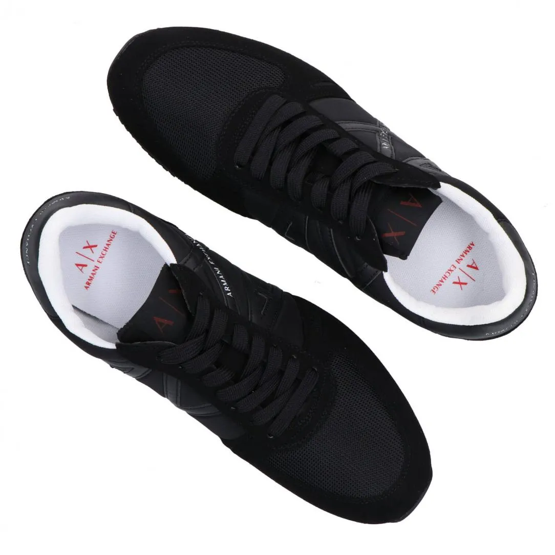 Exchange X017 eco suede, mesh e nylon Nero