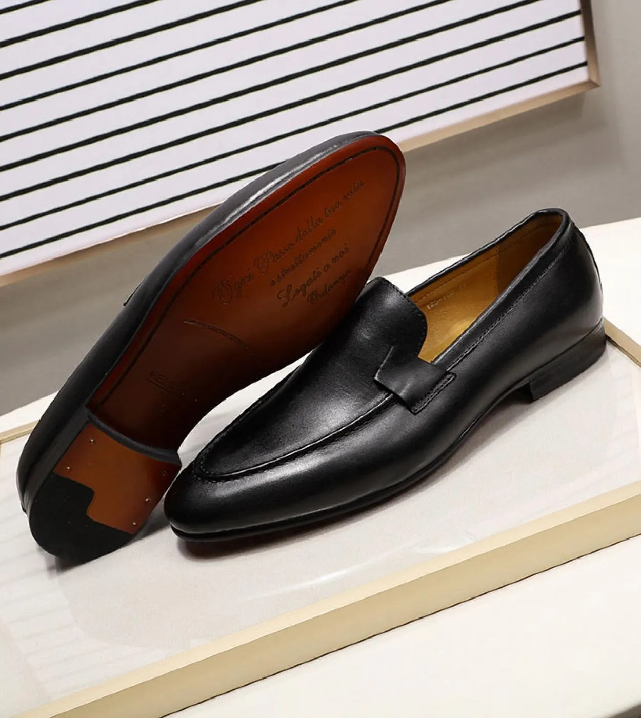 Felix Chu Designer Fashion Mocassini da uomo in pelle fatti a mano nero marrone scarpe da lavoro casual da uomo festa da uomo Fo