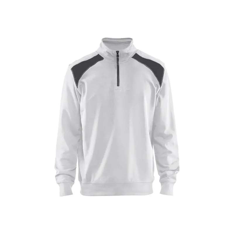 Felpa da Lavoro Blaklader 100% cotone mezza zip 335311581098L
