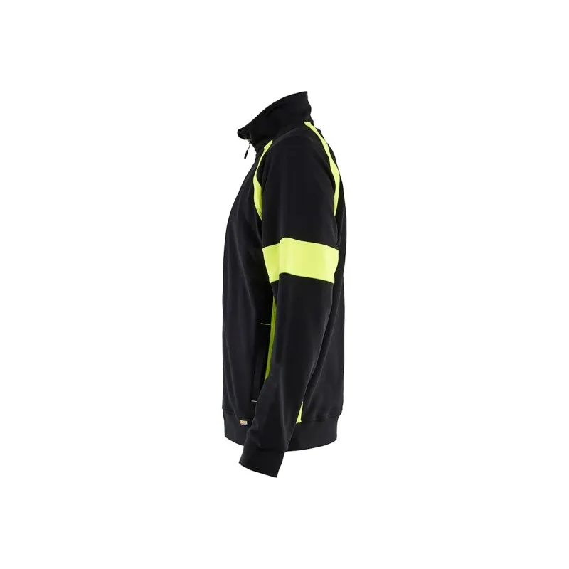 Felpa da Lavoro Blaklader 100% cotone zip intera 356711588933L