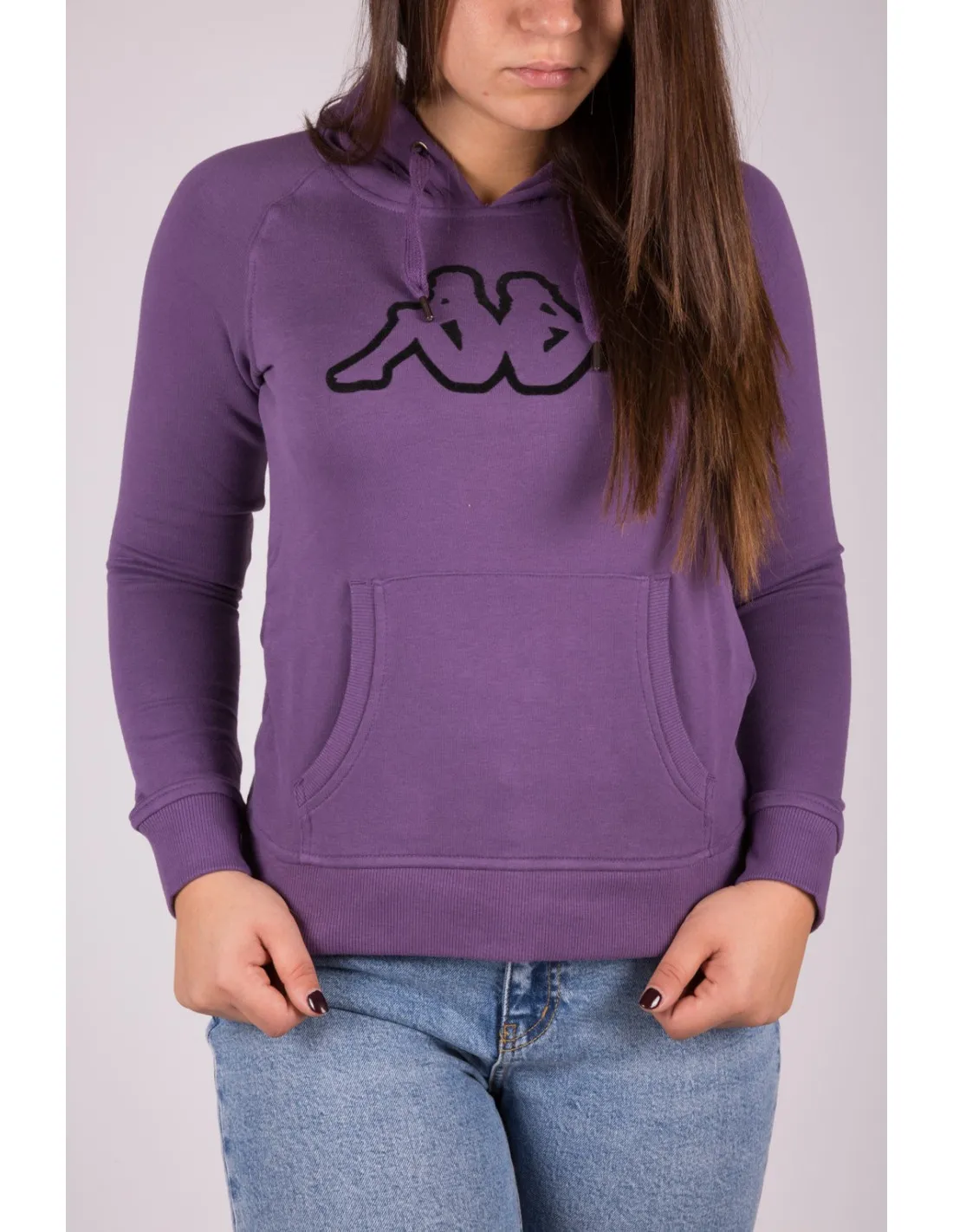 Felpa donna Logo Zeleril Kappa