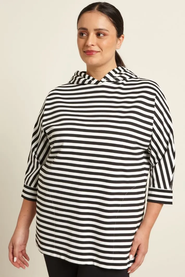 Felpa in cotone stretch