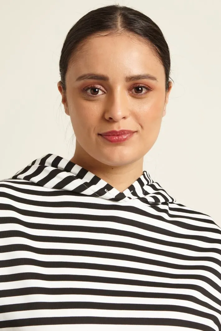 Felpa in cotone stretch